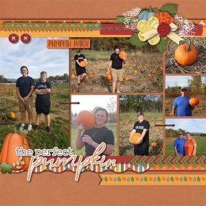The Perfect Pumpkin by Boomersgirl Designs