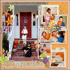 lots of pumpkins