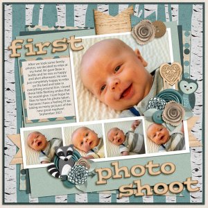 first photo shoot