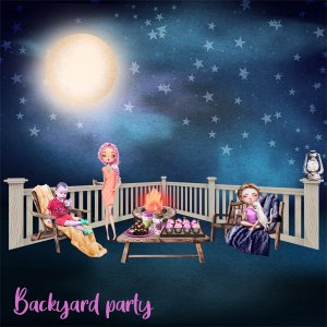 Backyard-party