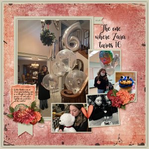 Zara Turns 16