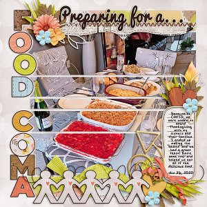 Preparing for a food coma