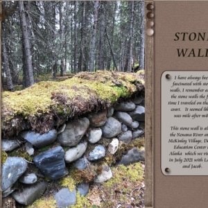 Alaska - Stone Wall
