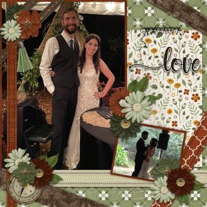 Ribbons Papers Templates 18 #4 with LC Deeply Rooted-Connie Prince