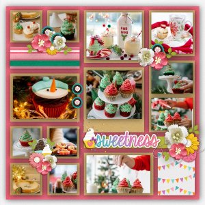 Christmas cupcakes