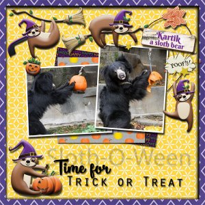 Halloween Zoo Animal Treats