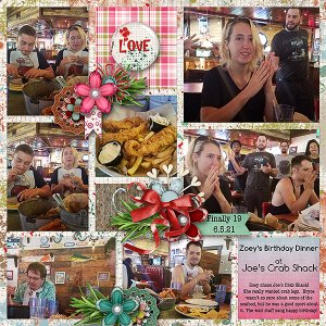 Birthday Dinner for Zoey