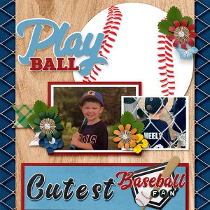 Cutest Little Baseball Player