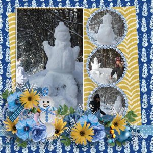 Frosty Christmas _ snowman