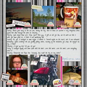 Week 16/52 [2012] - Sickness + Birthday