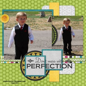 Don't Mess With Perfection