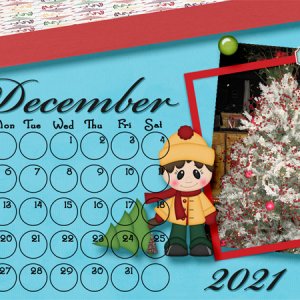 December Christmas Desktop