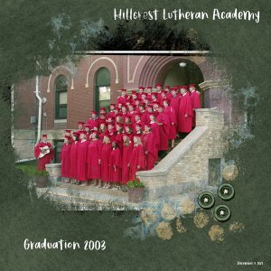 Hillcrest Lutheran Academy Graduation 2003