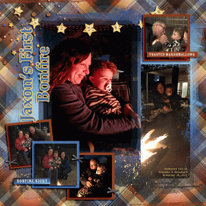 Jaxon's 1st Bonfire + Smore 11.26.21