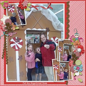 Full Size Gingerbread House