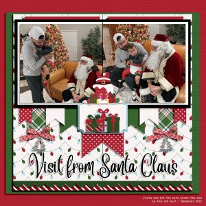 Jaxon's Visit to Santa 12.12.2020