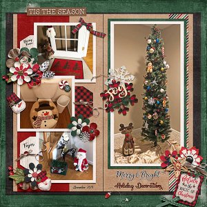 Merry and Bright Holiday Decorations