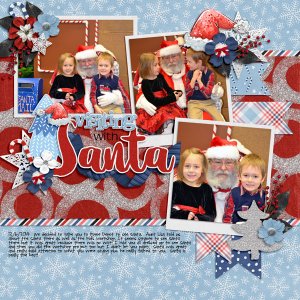 Visiting with Santa