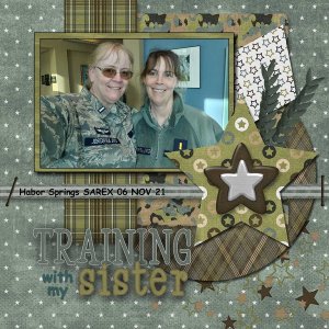 Training with my sister