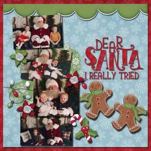 Dear Santa I really Tried