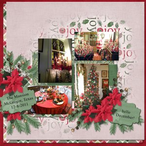 The Mansion at Christmas