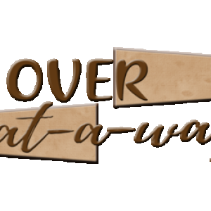 over that a way word art