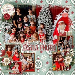 Cousin Santa Photos 2021