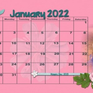 202201 Calendar
