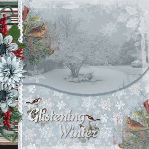 Glistening White
