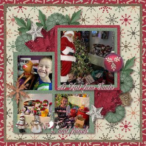 A Visit from Santa and Friends