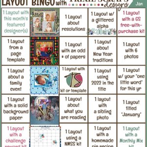 January Bingo