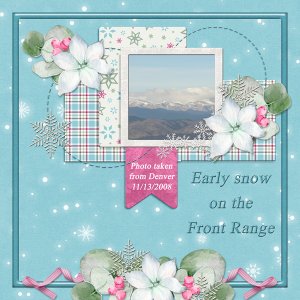 Early snow on the Front Range