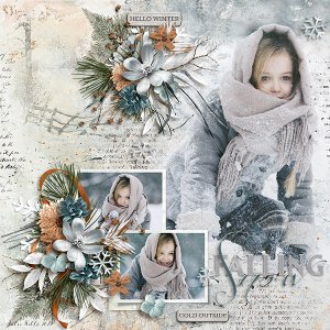 falling snow