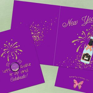 New Year Greeting Card