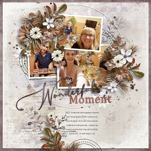 Wonderful moment