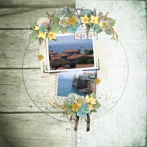 by the sea