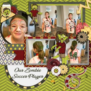 Zombie Soccer Player