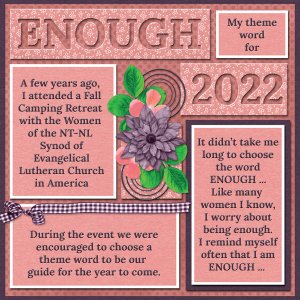 ENOUGH ...2022