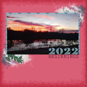 Richard's 1st sunset of 2022