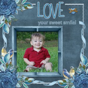 LOVE your sweet smile!