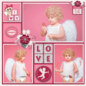 Cupid's Kiss by BoomersGirl Designs