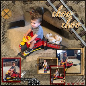 Jaxon + his Choo-Choo 10.8.21