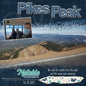 Pikes Peak switchbacks