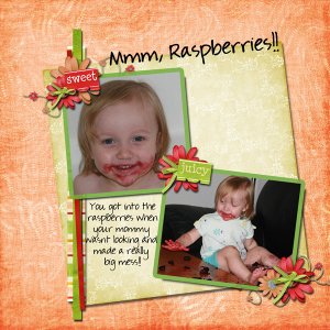 Mmm, raspberries!!