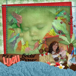A Luau Bridal Shower
