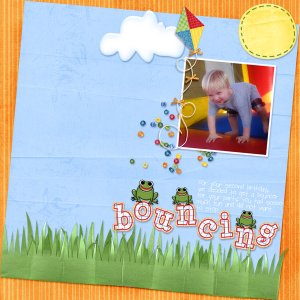 Bouncing Birthday Boy