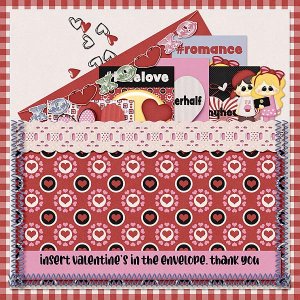 Place Valentines in the Envelope Please