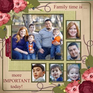 Family time is ... more IMPORTANT today!