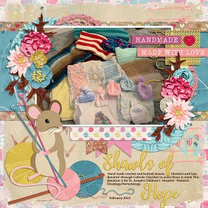 Shawls of Hope - February 2022 donation