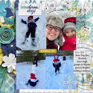 2/2022 Color Challenge - Snow Day